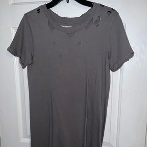Gray Hollister Mini Dress